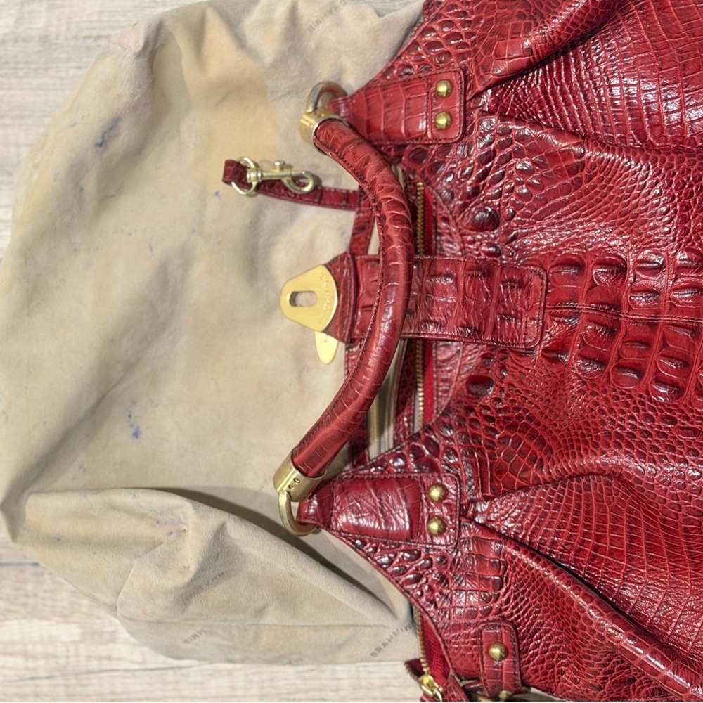 Brahmin Two Way Bag Preowned As As Is - Picture 11 of 17